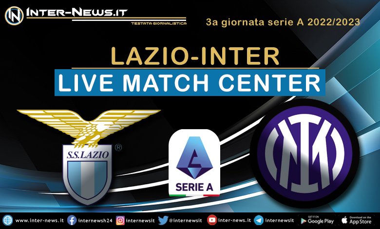 Lazio-Inter - LIVE Match Center