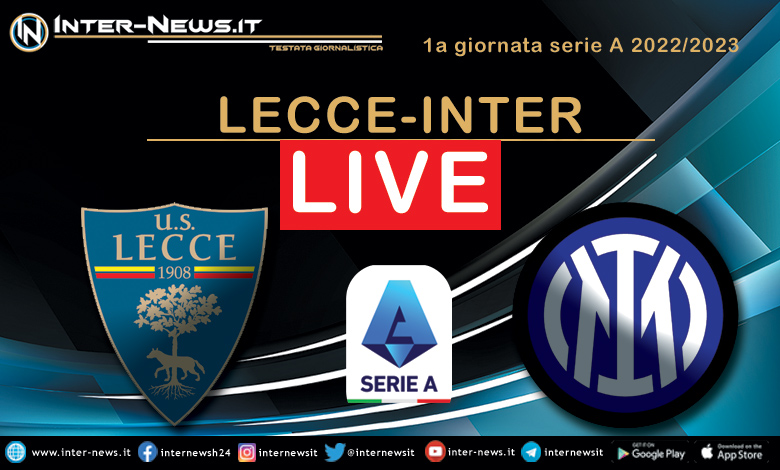 Lecce-Inter - LIVE