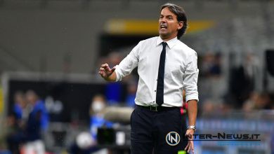 Simone Inzaghi in Inter-Spezia (Photo by Tommaso Fimiano, Copyright Inter-News.it)
