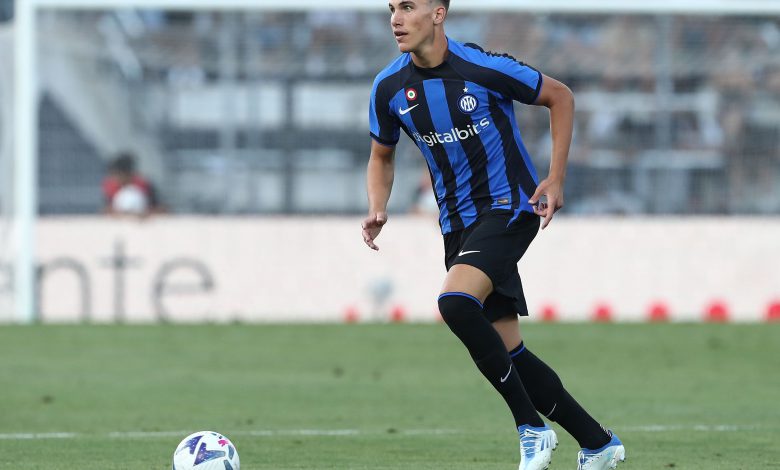 Cesare Casadei in Lugano-Inter