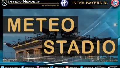 Inter-Bayern Monaco - Meteo