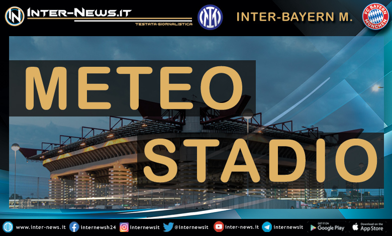 Inter-Bayern Monaco - Meteo