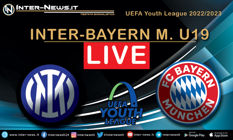 Inter-Bayern Monaco U19 (Youth League) - LIVE