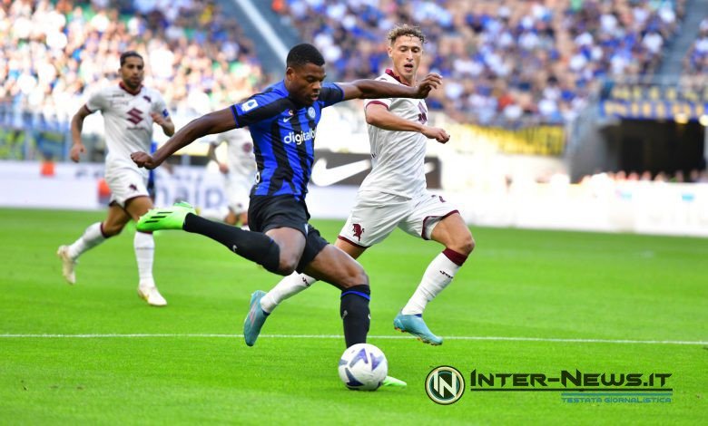 Denzel Dumfries, Inter Torino