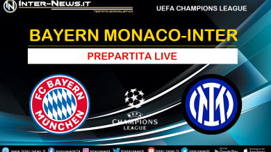 Bayern Monaco-Inter live prepartita