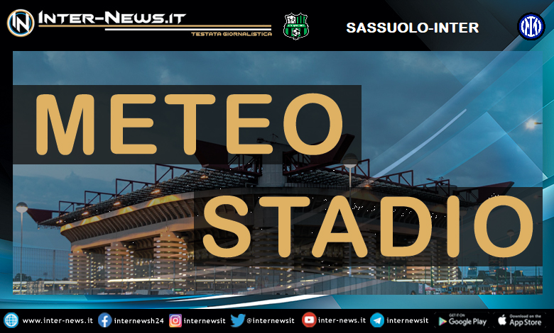 Sassuolo-Inter-Meteo