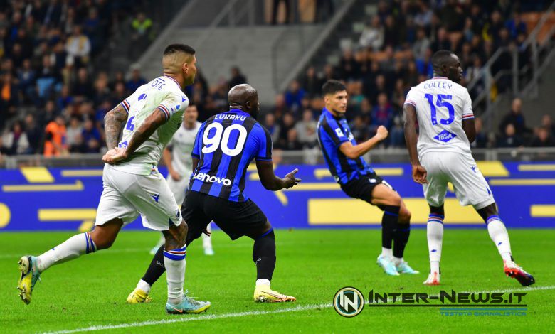 Romelu Lukaku Inter Sampdoria