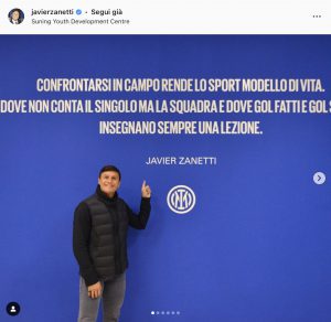 Javier Zanetti - Instagram