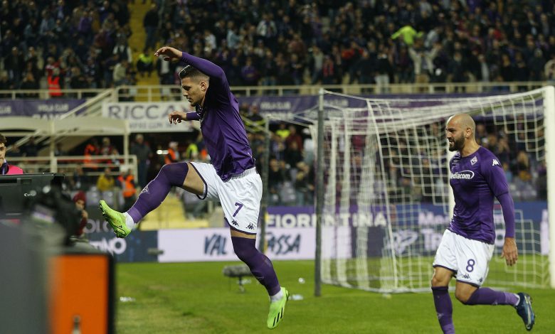 Luka Jovic Fiorentina-Salernitana