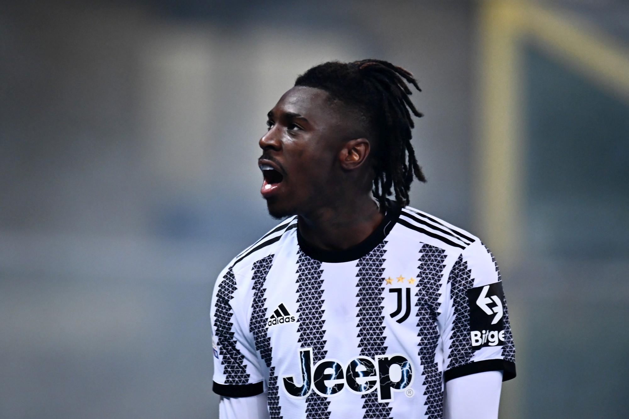 Moise Kean Verona-Juventus