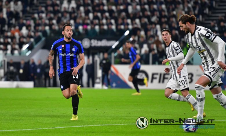 Rabiot e Calhanoglu Juventus Inter
