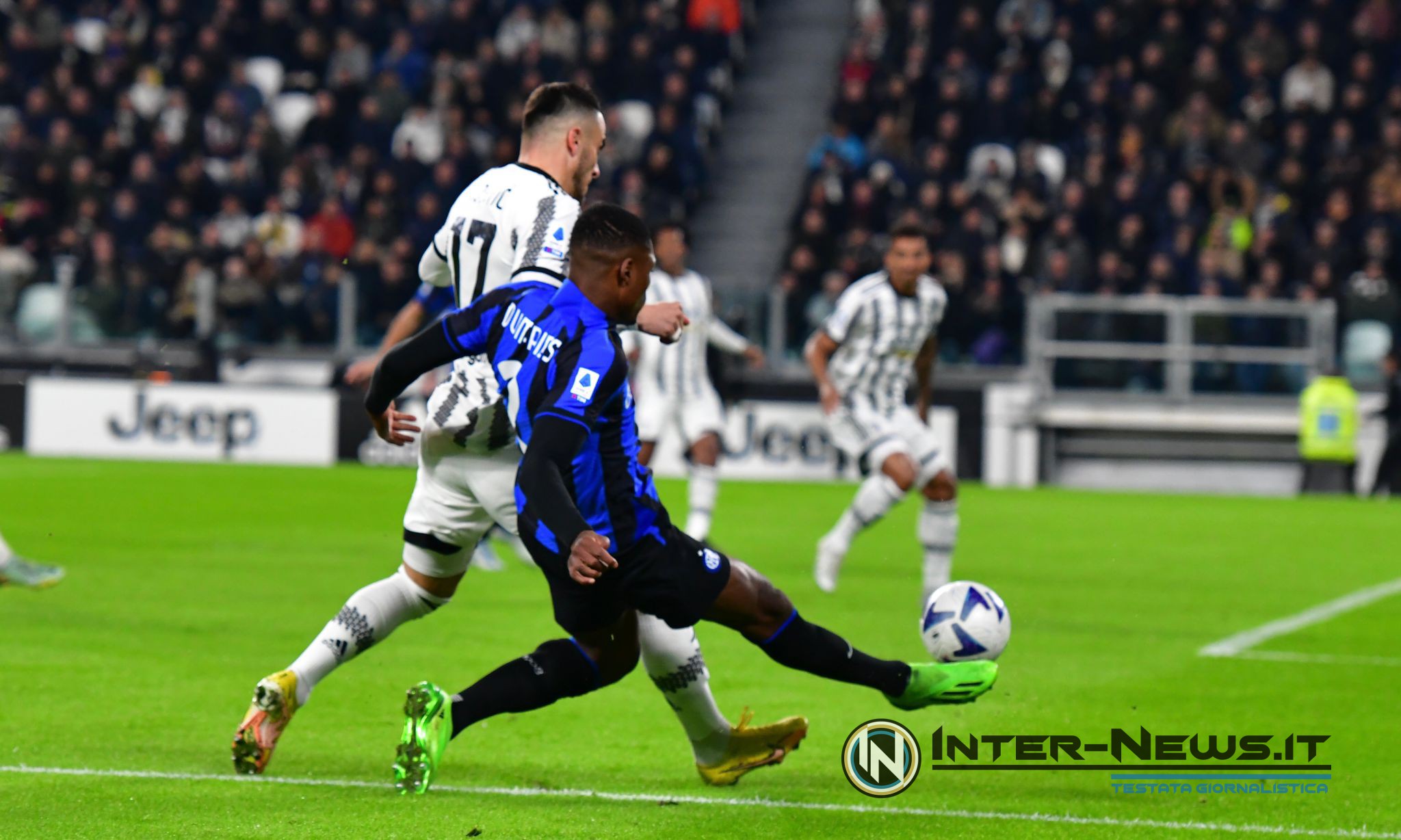 Denzel Dumfries Juventus-Inter