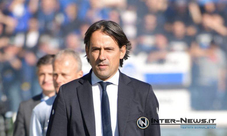 Simone Inzaghi in Atalanta Inter (Photo by Tommaso Fimiano, Copyright Inter-News.it)