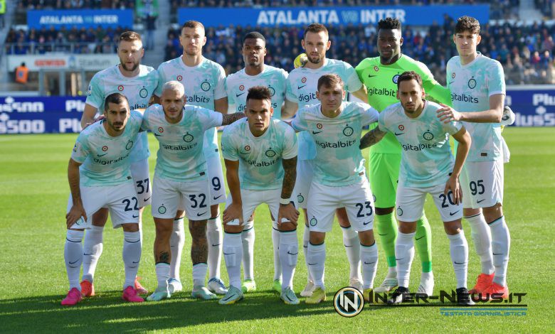 La formazione scelta da Simone Inzaghi in Atalanta-Inter (Photo by Tommaso Fimiano, Copyright Inter News.it)