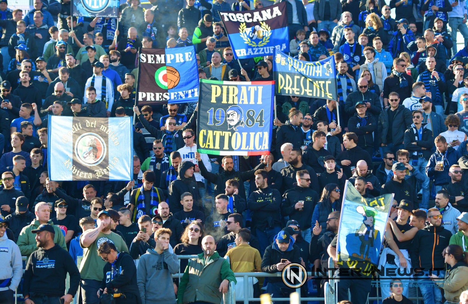 Sassuolo Inter, onda nerazzurra al Mapei Stadium: i tifosi presenti