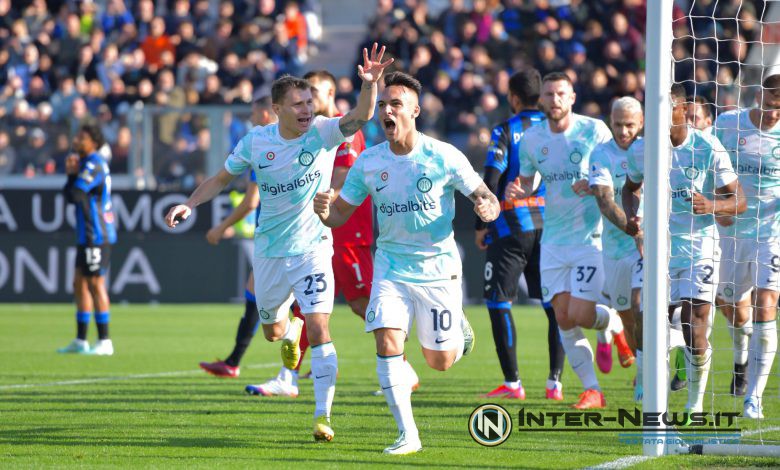 Lautaro Martinez, Atalanta-Inter (Foto di Tommaso Fimiano/Inter-News.it)