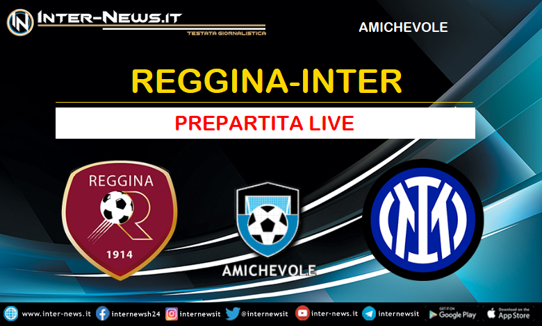 Reggina-Inter live prepartita