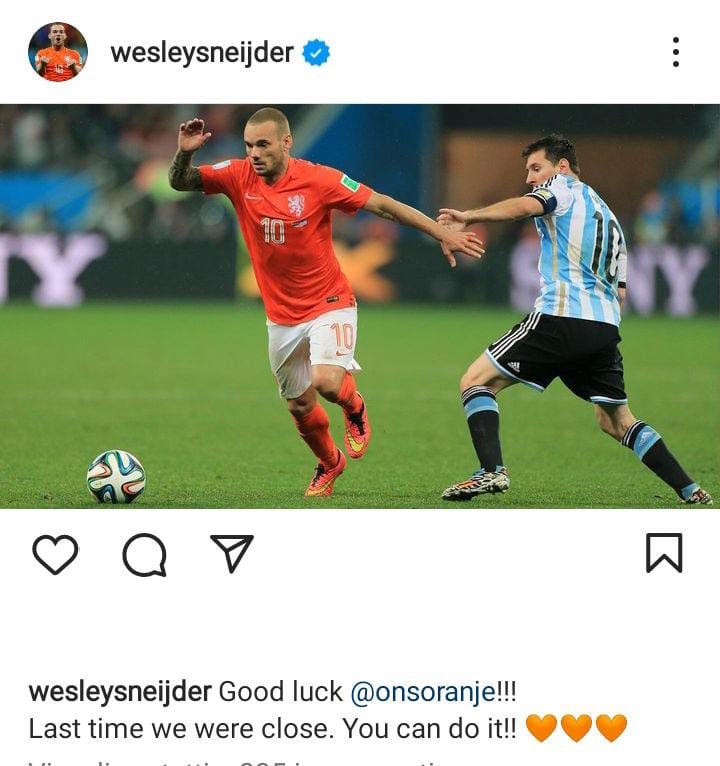 Sneijder Instagram