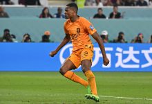 Denzel Dumfries in Olanda-USA ai Mondiali in Qatar 2022