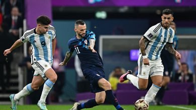 Marcelo Brozovic in Argentina-Croazia dei Mondiali in Qatar 2022