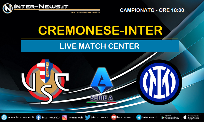 Cremonese-Inter live match center