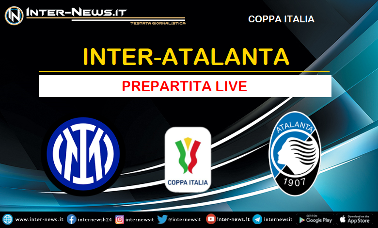Inter-Atalanta live prepartita