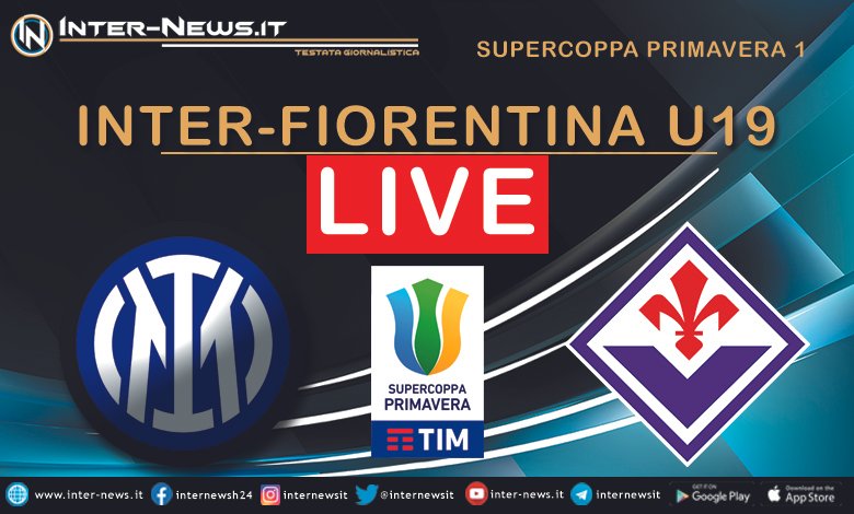 Inter-Fiorentina Supercoppa Primavera live