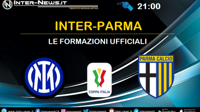 Inter-Parma - Formazioni ufficiali