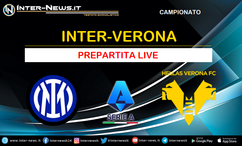 Inter-Verona live prepartita