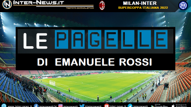 Milan-Inter Supercoppa Italiana 2022 - Le Pagelle