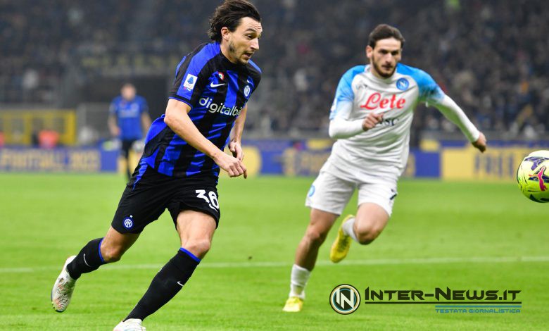 Matteo Darmian Inter Napoli