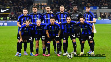 La formazione scelta da Simone Inzaghi in Inter-Verona (Photo by Tommaso Fimiano/Copyright Inter-News.it)