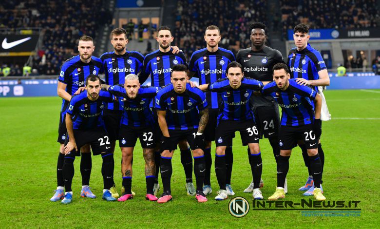 La formazione scelta da Simone Inzaghi in Inter-Verona (Photo by Tommaso Fimiano/Copyright Inter-News.it)