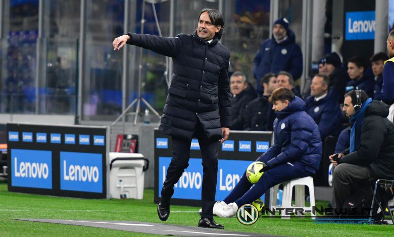 Simone Inzaghi in Inter-Atalanta di Coppa Italia (Photo by Tommaso Fimiano/Inter-News.it ©)