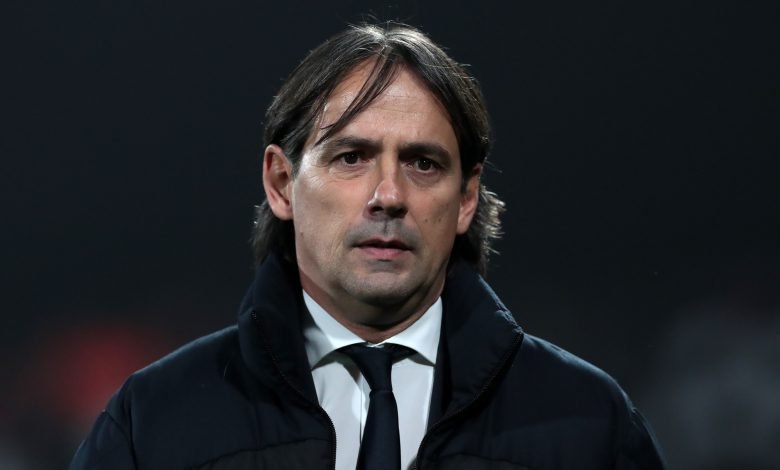 Simone Inzaghi in Monza-Inter