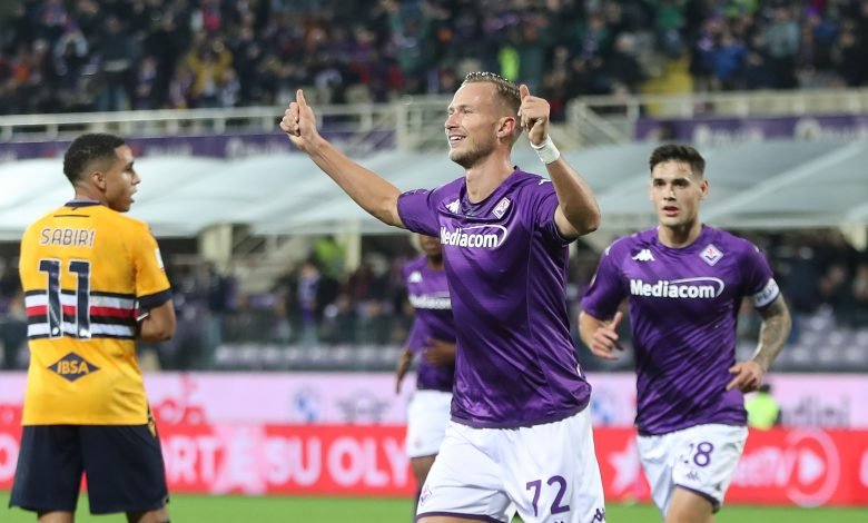 Antonin Barak Fiorentina-Sampdoria