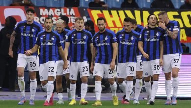 Alessandro Bastoni, Henrikh Mkhitaryan, Nicolò Barella, Hakan Calhanoglu, Lautaro Martinez, Matteo Darmian, Milan Skriniar in Milan Inter