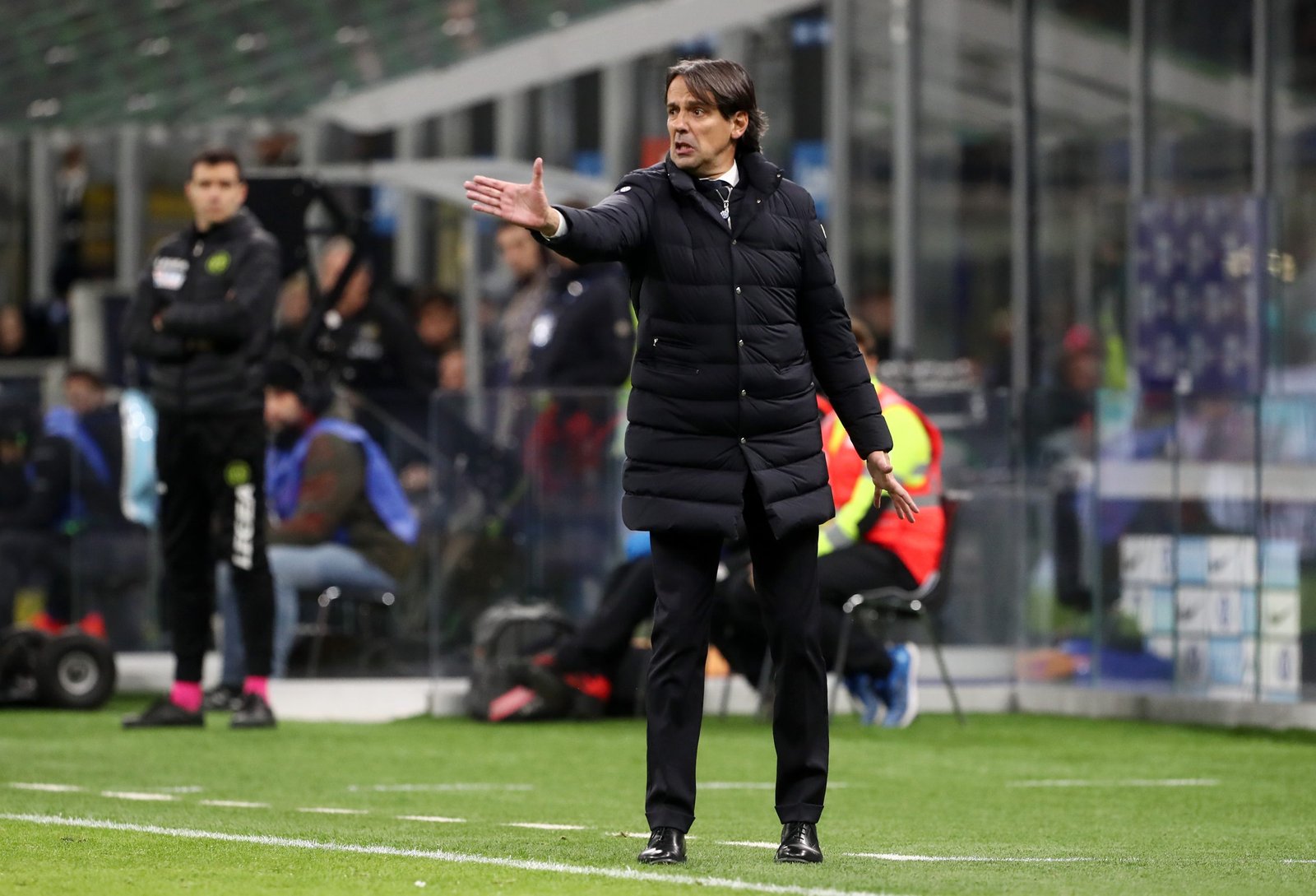 Simone Inzaghi in Inter-Parma di Coppa Italia