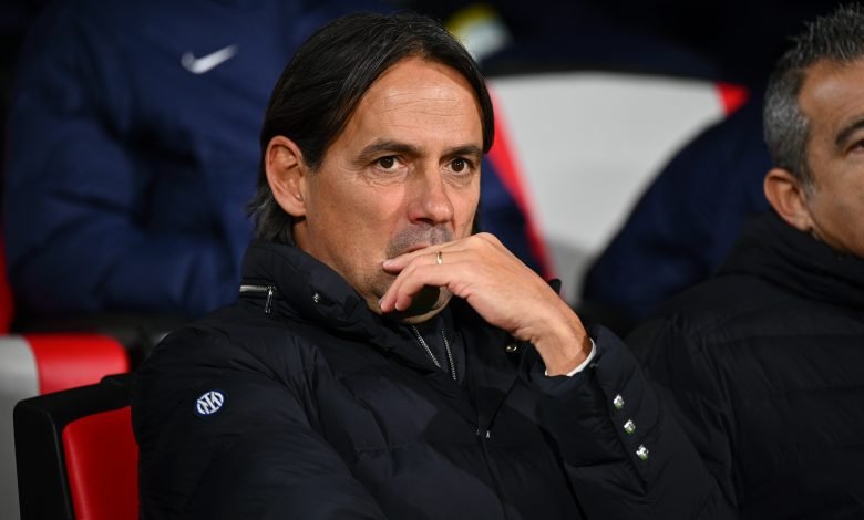 Simone Inzaghi in Cremonese-Inter