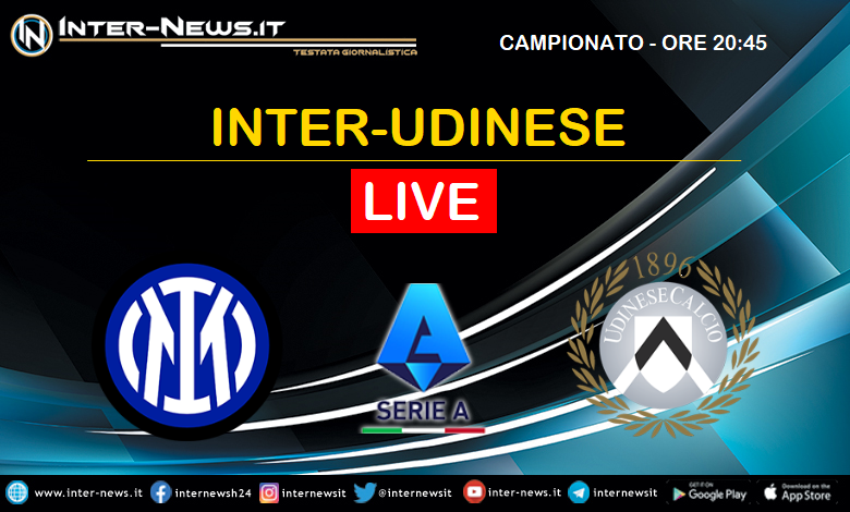 Inter-Udinese live