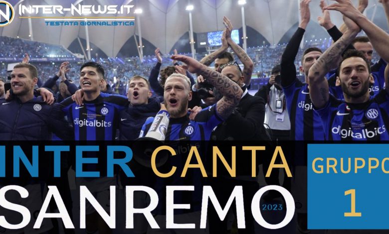 Inter canta Sanremo 2023 - Gruppo 1