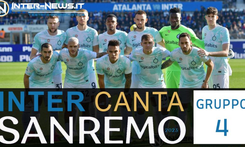 Inter canta Sanremo 2023 - Gruppo 4