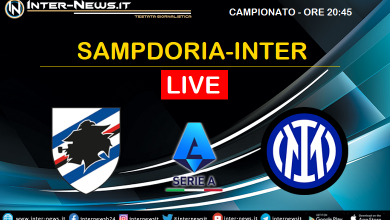 Sampdoria-Inter live