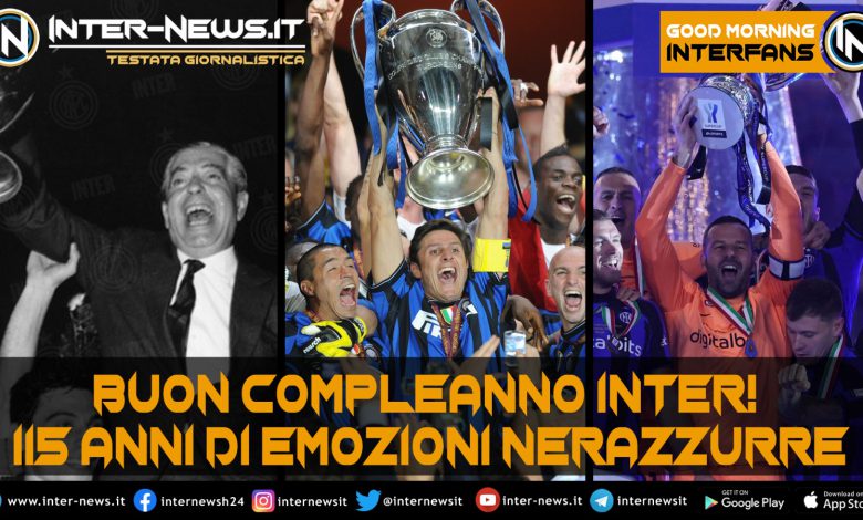 Good Morning Interfans compleanno Inter