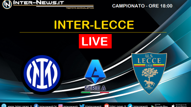Inter-Lecce live