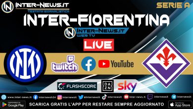 Inter-Fiorentina dove vederla diretta TV e streaming