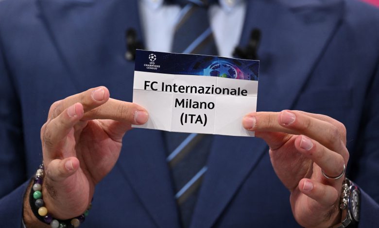 Inter sorteggiata in UEFA Champions League