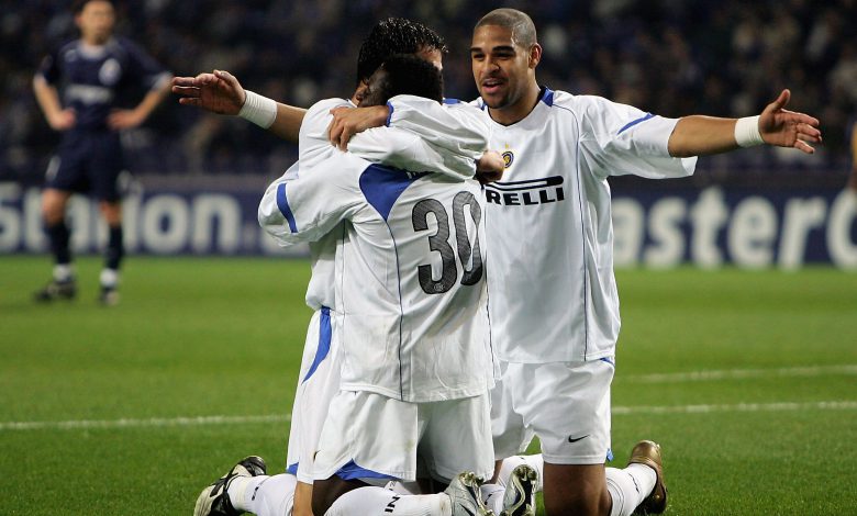 Adriano e Obafemi Martins, Porto-Inter