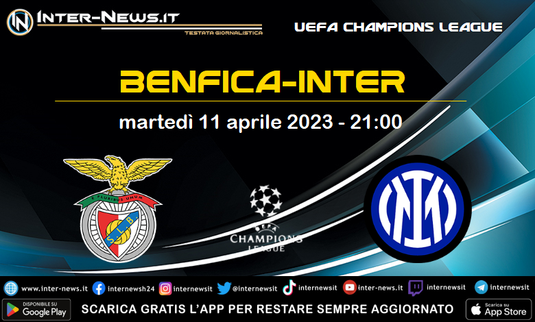 Benfica-Inter di UEFA Champions League