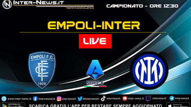 Empoli-Inter live